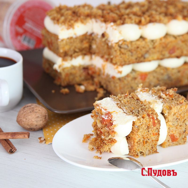 Волшебство морковного торта