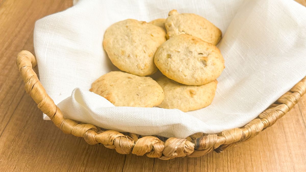 Нежное банановое печенье, которое порадует вашего малыша
