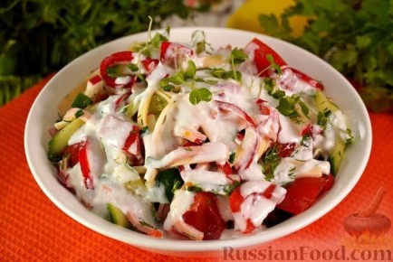 Летние салаты: свежесть и разнообразие на вашем столе