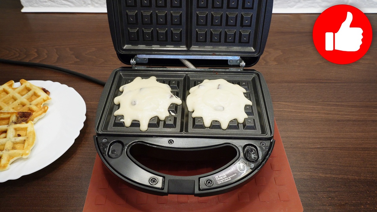 Легкие шоколадные вафли: идеальная выпечка к чаю