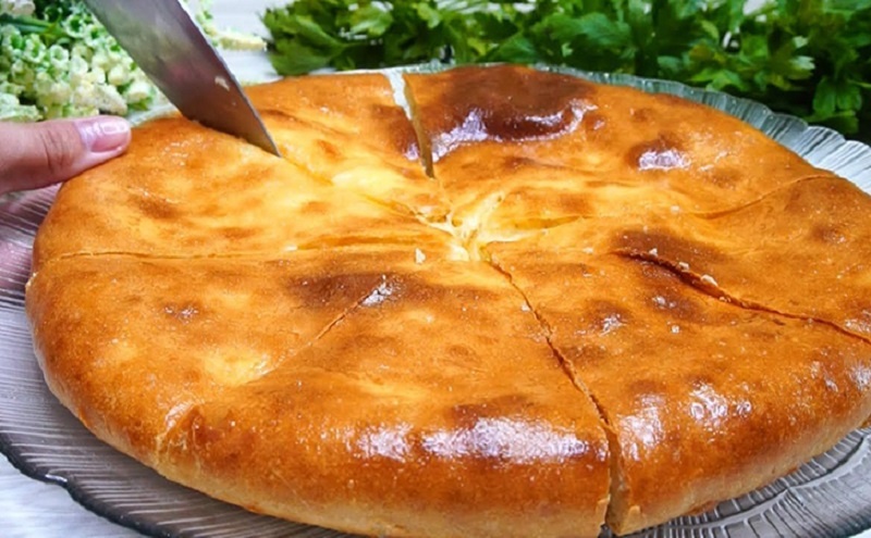 Как приготовить нежнейший заливной пирог с капустой за считанные минуты