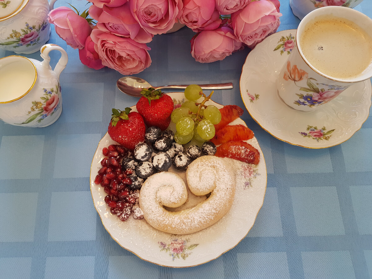 Творожные крендельки для яркого утра