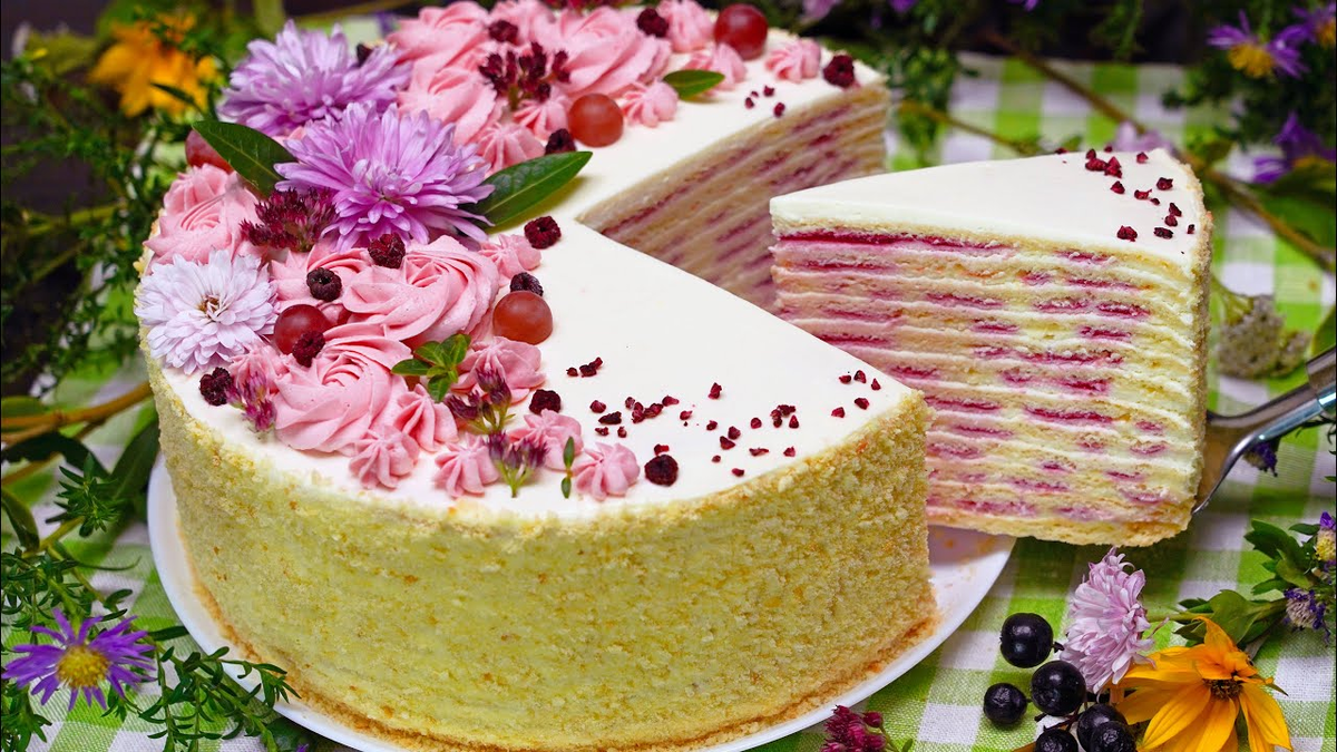 Нежный торт: легкий десерт для любого случая