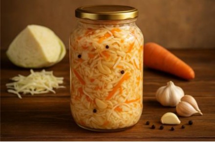 Капуста с перцем: хрустящая закуска за одну ночь