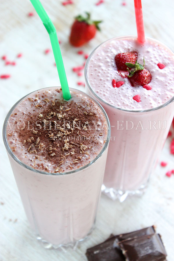 Насыщенный молочный коктейль с клубникой: рецепт для любителей домашних лакомств