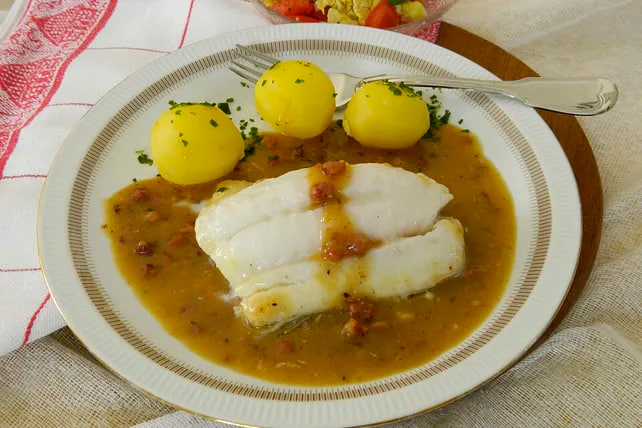 Нежное филе трески в пивном соусе: простота и вкус в каждом укусе