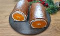 Нежный рождественский рулет с мандаринами, который вдохновит на праздники