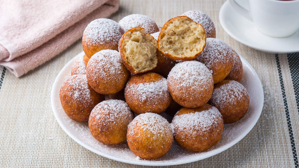 Творожные пончики, которые напомнят о детстве