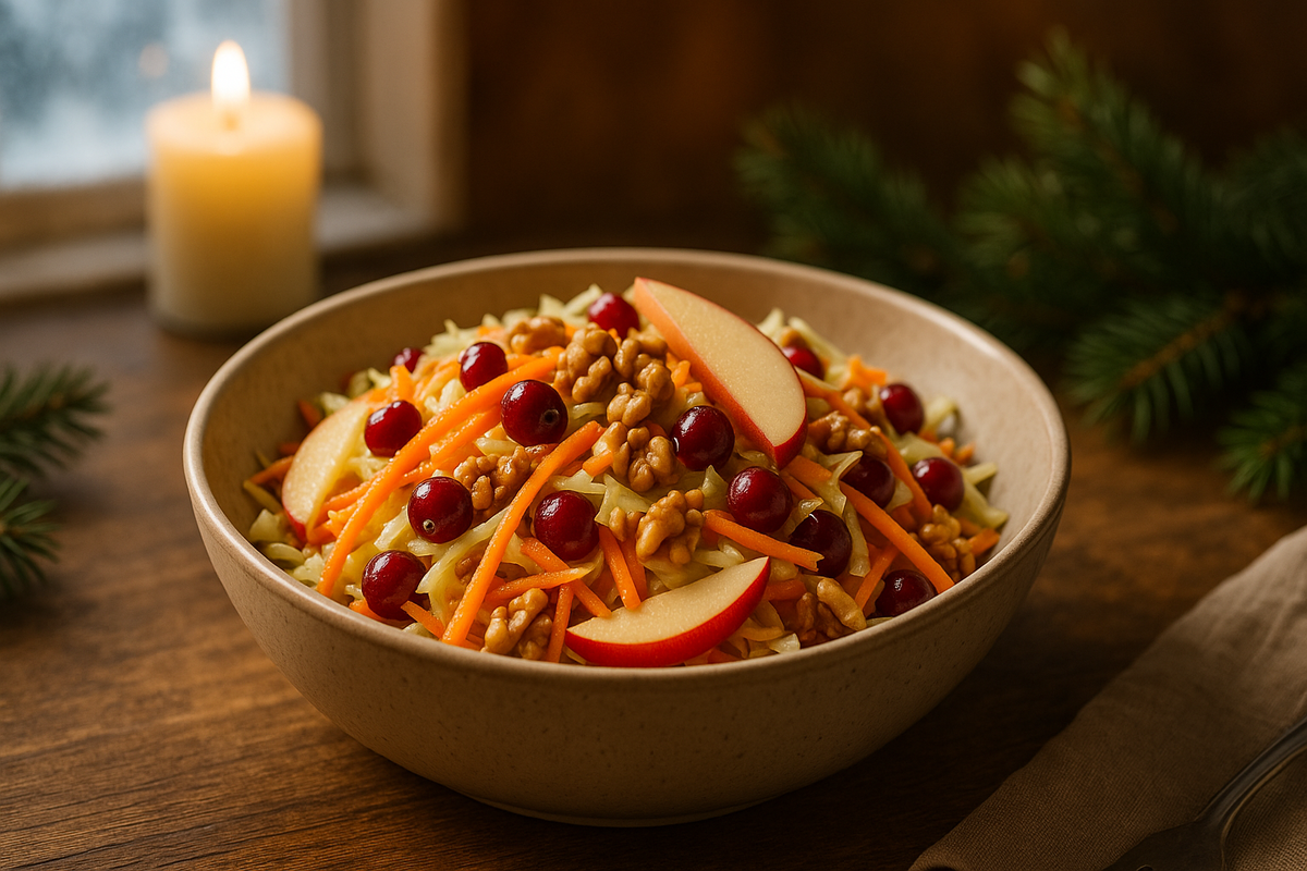 Витаминный салат на зиму: где найти согревающие рецепты для душевного ужина