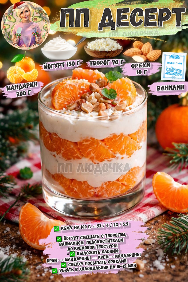 Неповторимый мандариновый десерт, который станет звездой вашего стола