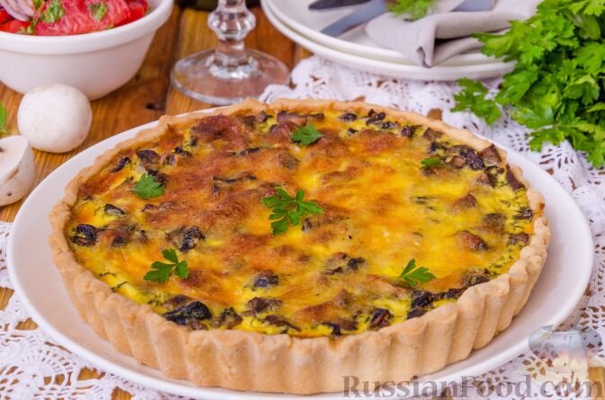 Соблазнительные варианты киша для любого стола