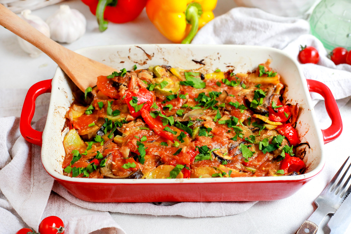 Вкусная кассероль Элорн с яркими сезонными овощами