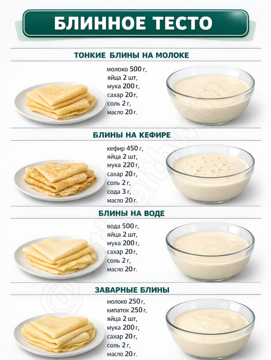 Разнообразие блинов на Масленицу: традиции и рецепты