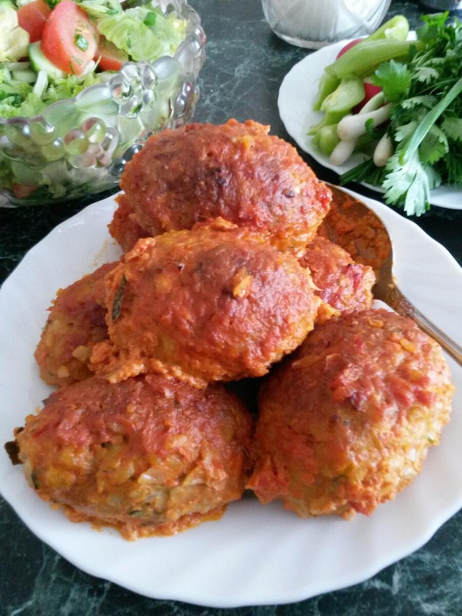 Ленивые голубцы с рисом