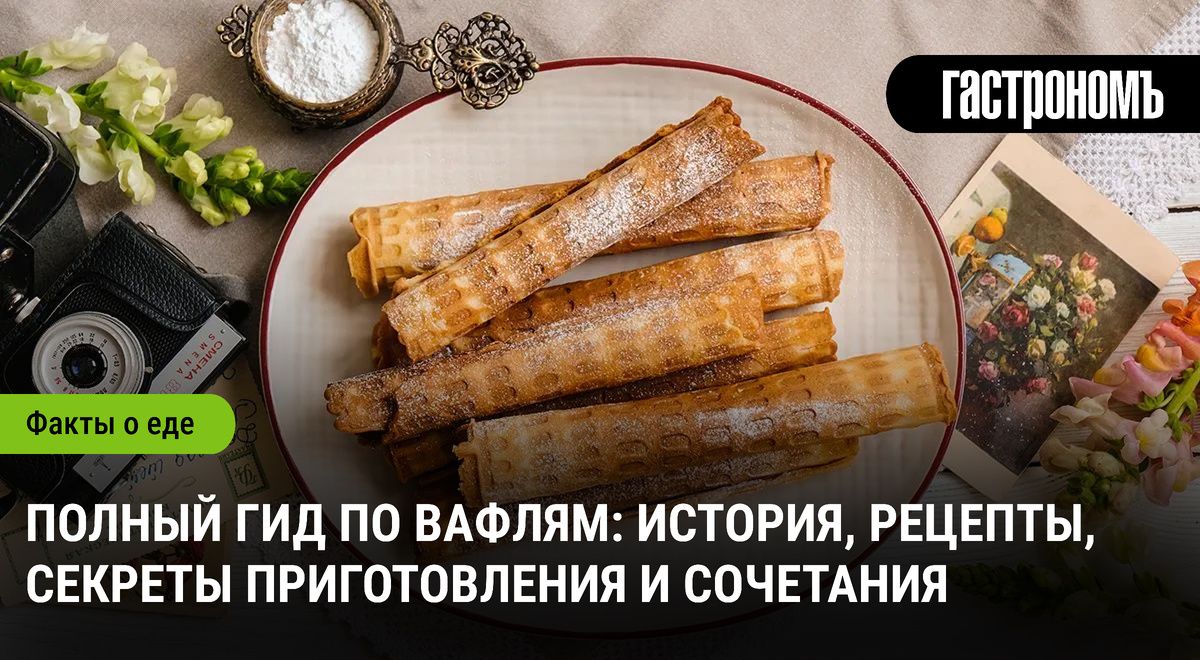 Постоянство вкуса в вафлях: история, рецепты и идеи подача
