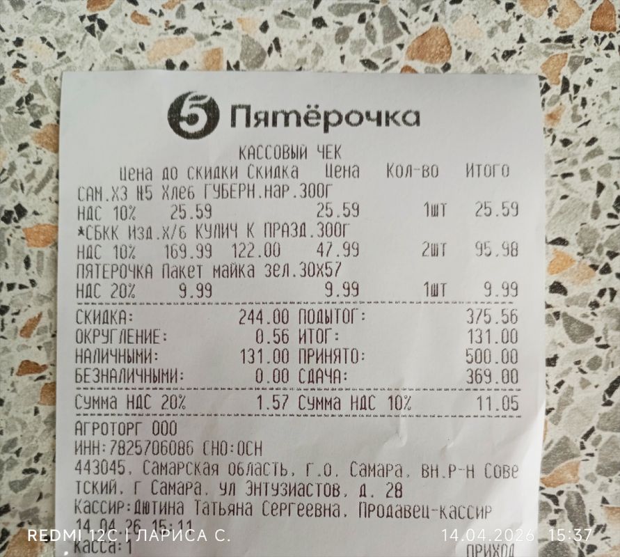 Куличи по 47 рублей: большие радости в Самаре